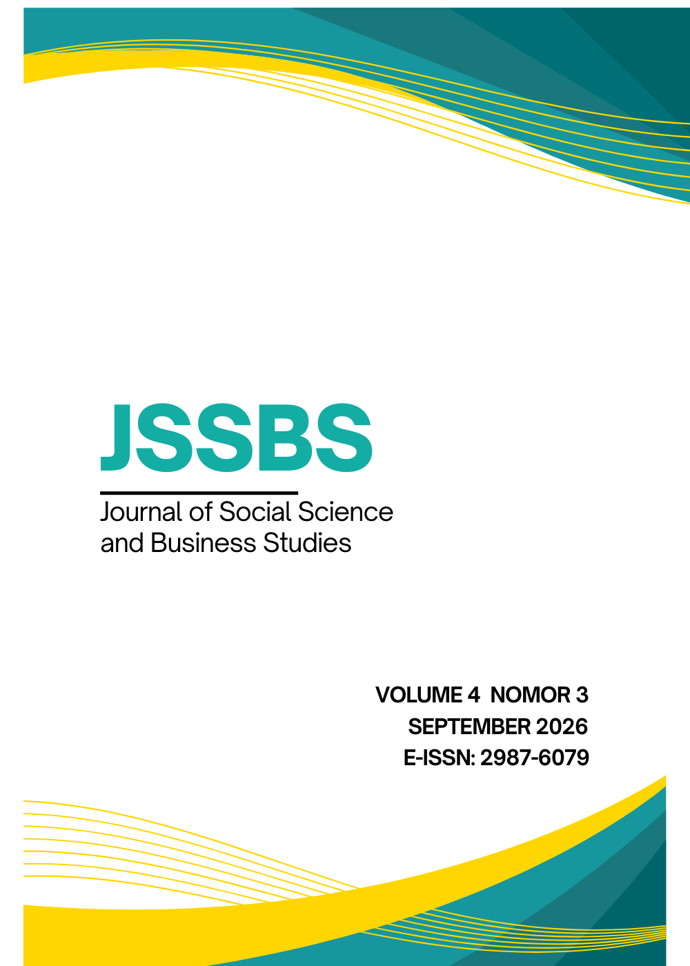 					View Vol. 4 No. 3 (2026): JSSBS
				